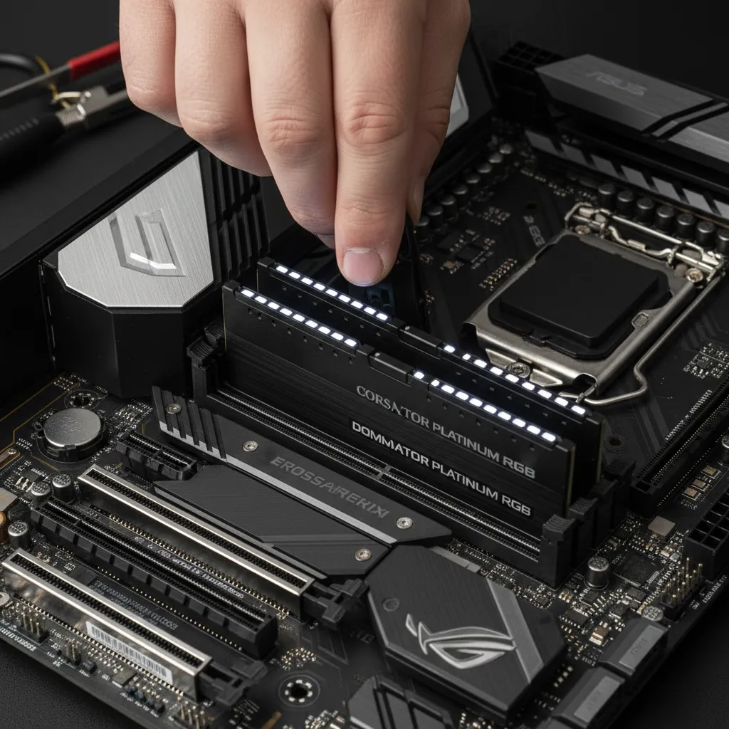 Installing high capacity RAM modules in a 3D rendering PC