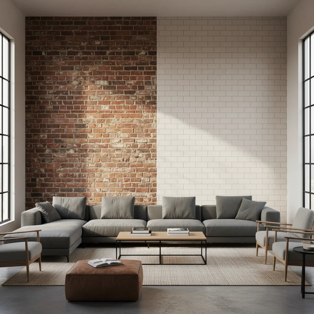 Real Brick vs Faux Brick Walls: Which Interior Design Option Works Best?