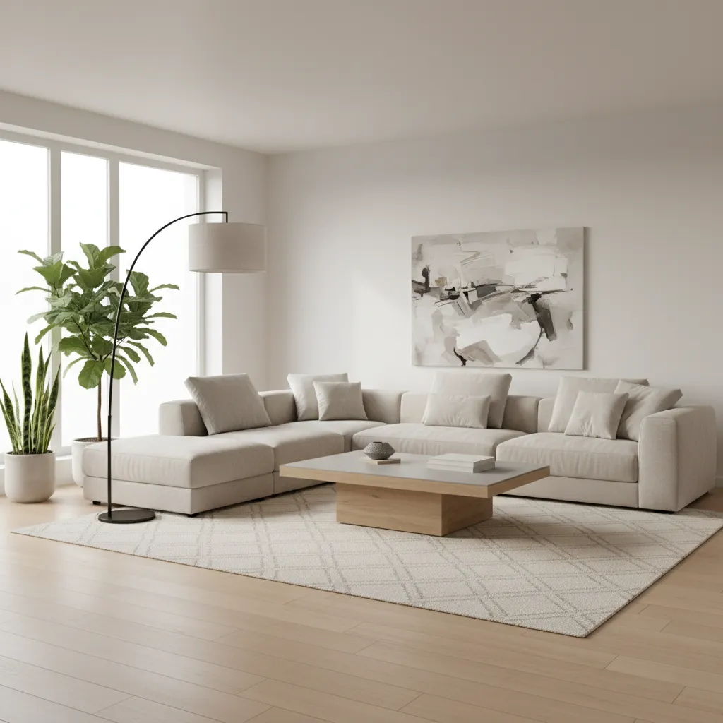 high quality realistic interior render generated from floor planning software