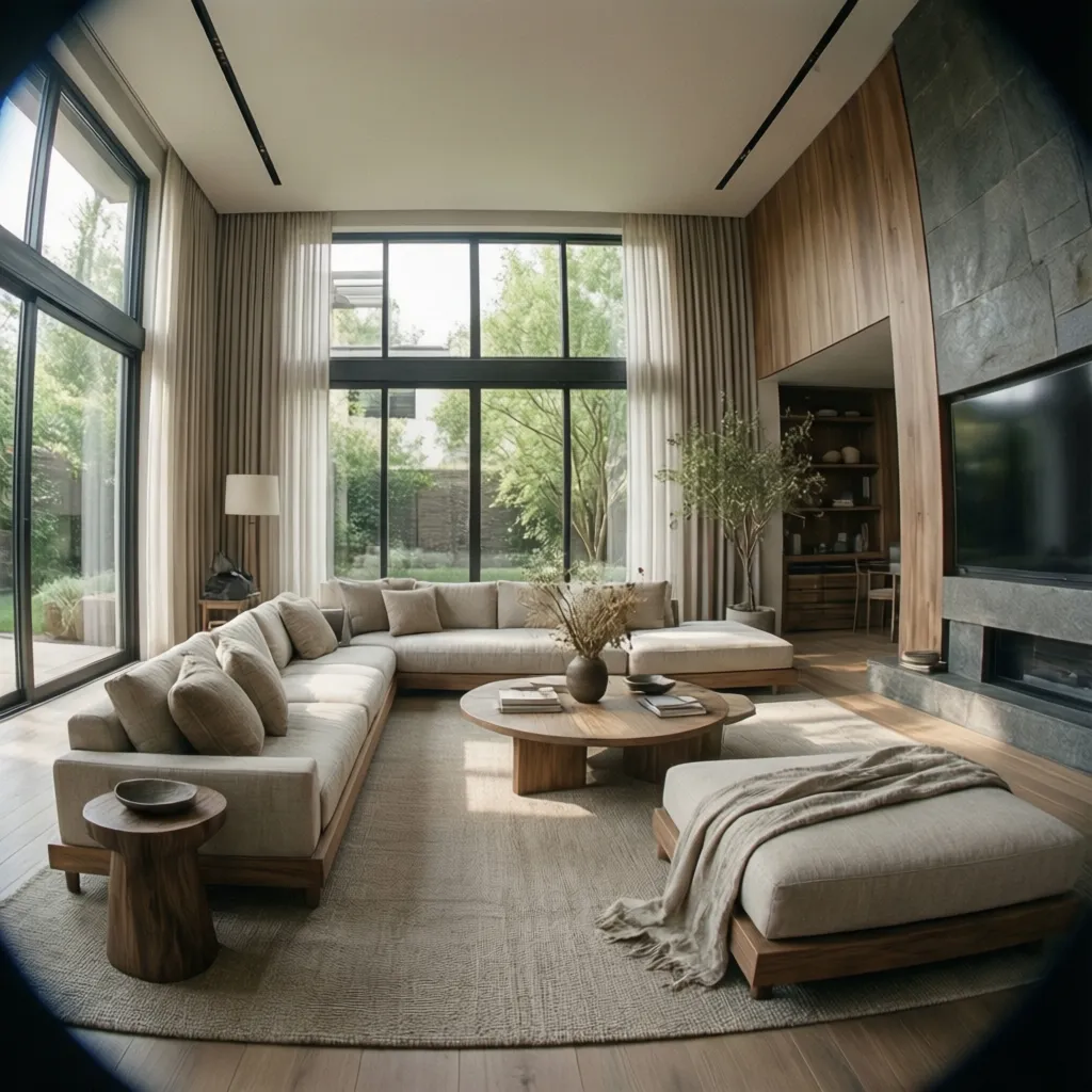 Render realista de interior utilizado para contenido de blog