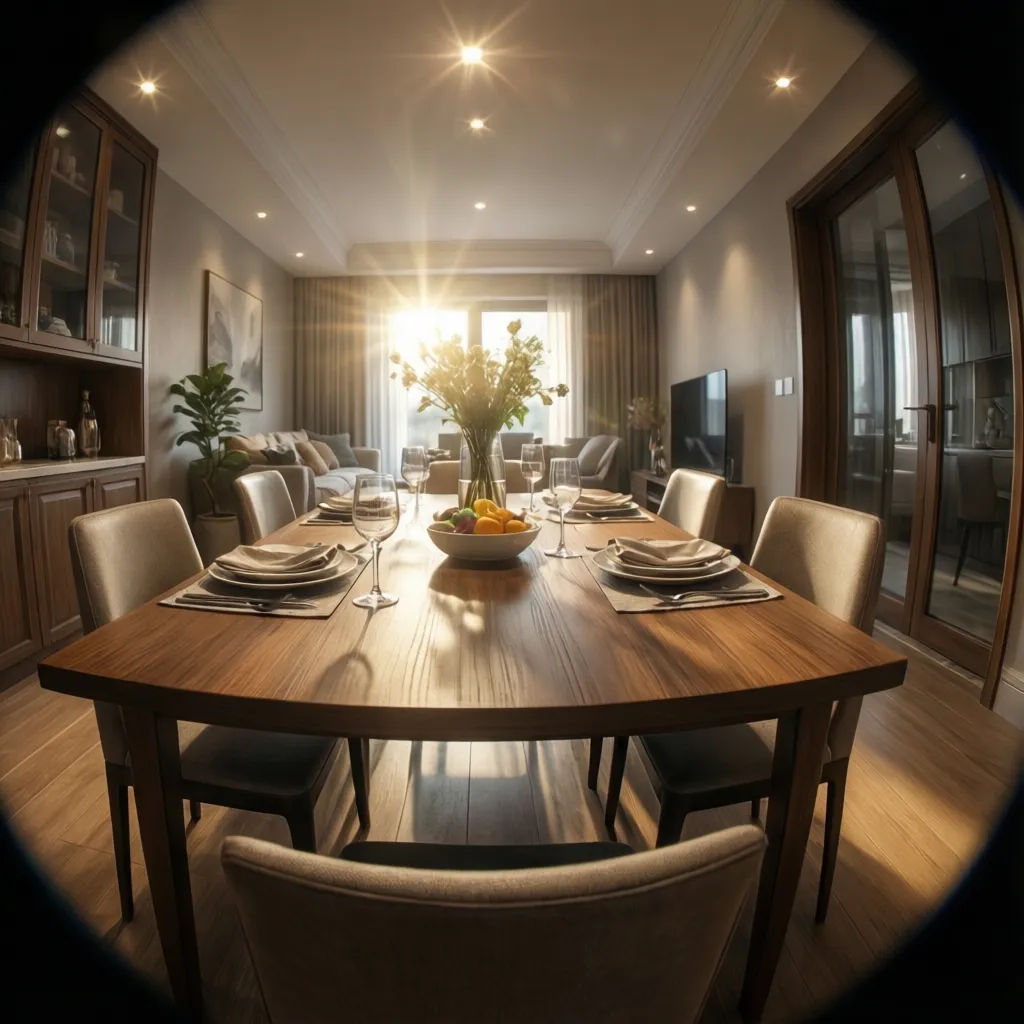 Solving Glare and Shadow Problems Around the Table