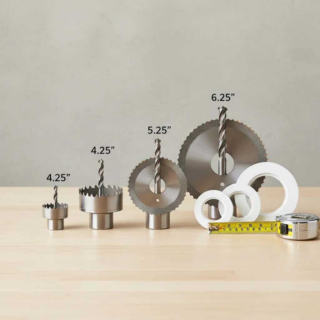 Quick Reference Chart for Hole Saw Selection