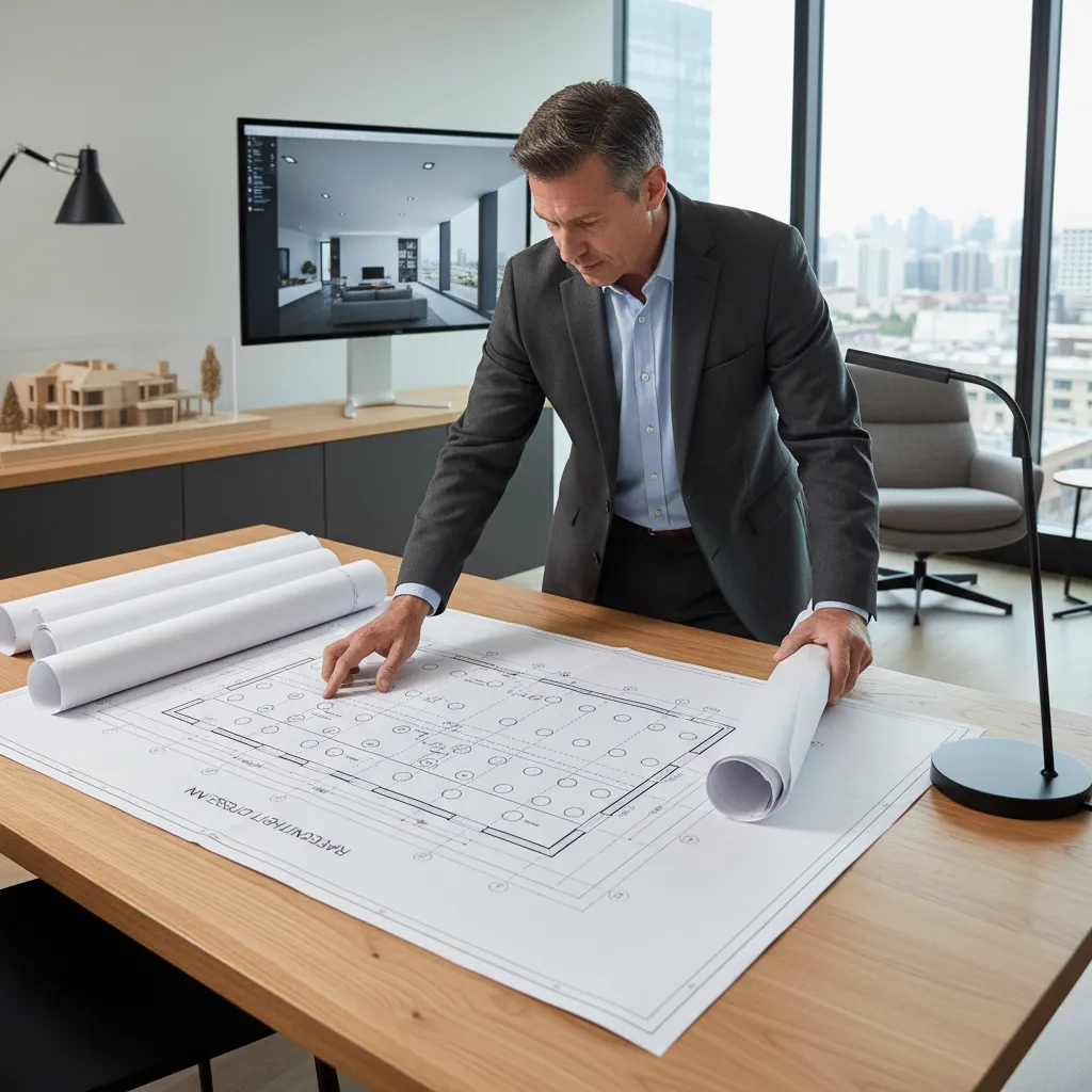 Ceiling lighting layout plan for recessed lights