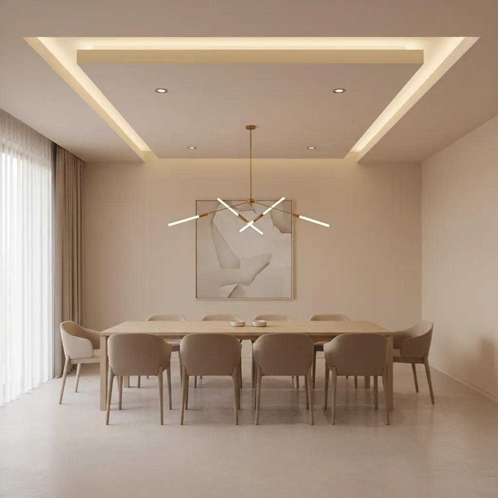 How Recessed Lighting Creates Subtle Architectural Contrast