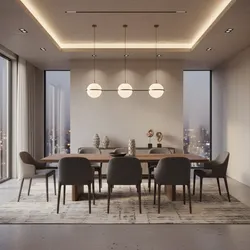 Recessed Lighting vs Pendant Lighting for Dining Room Contrast