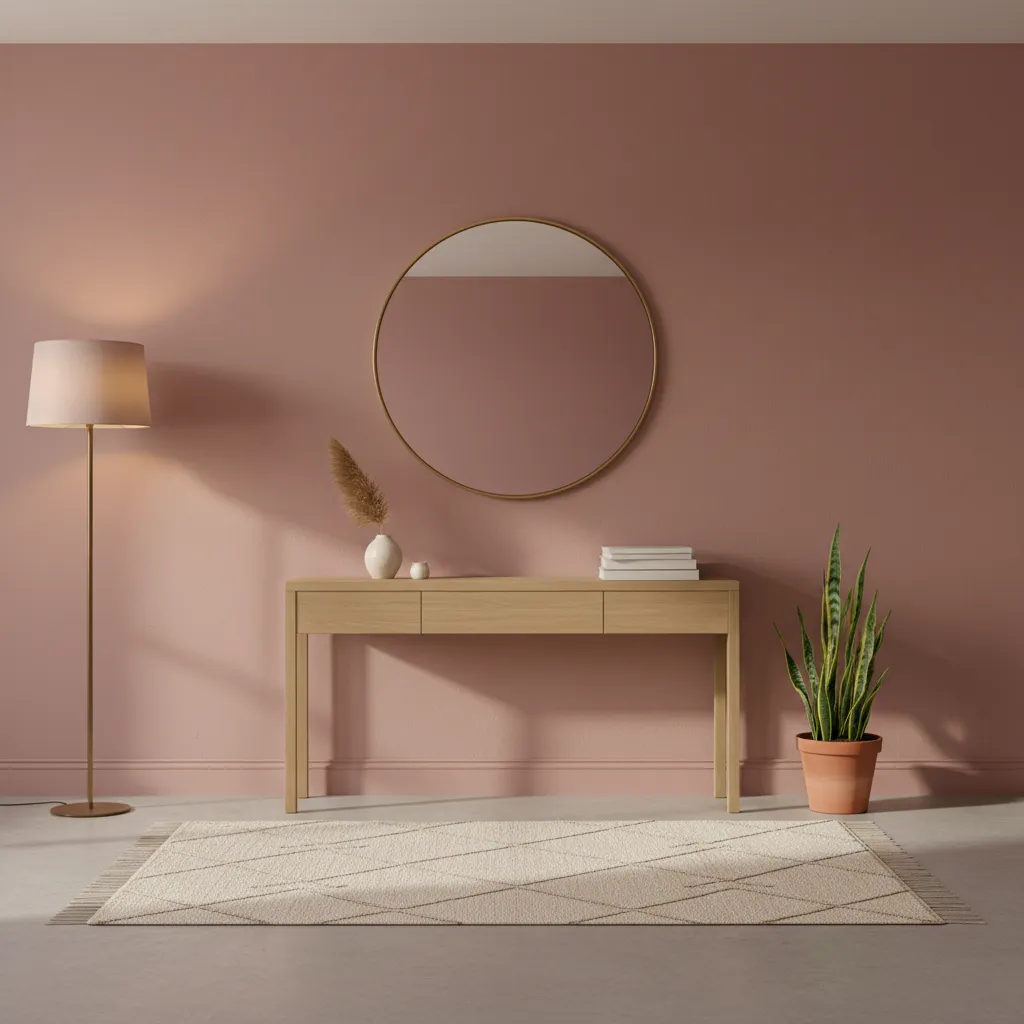 Recibidor rosa: ideas y consejos de diseño