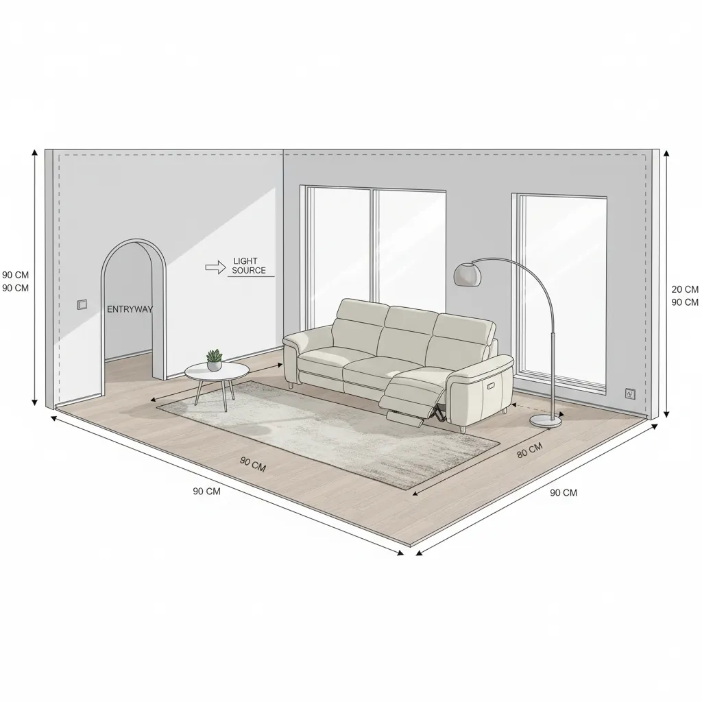 Best Living Room Layouts for Reclining Sofas