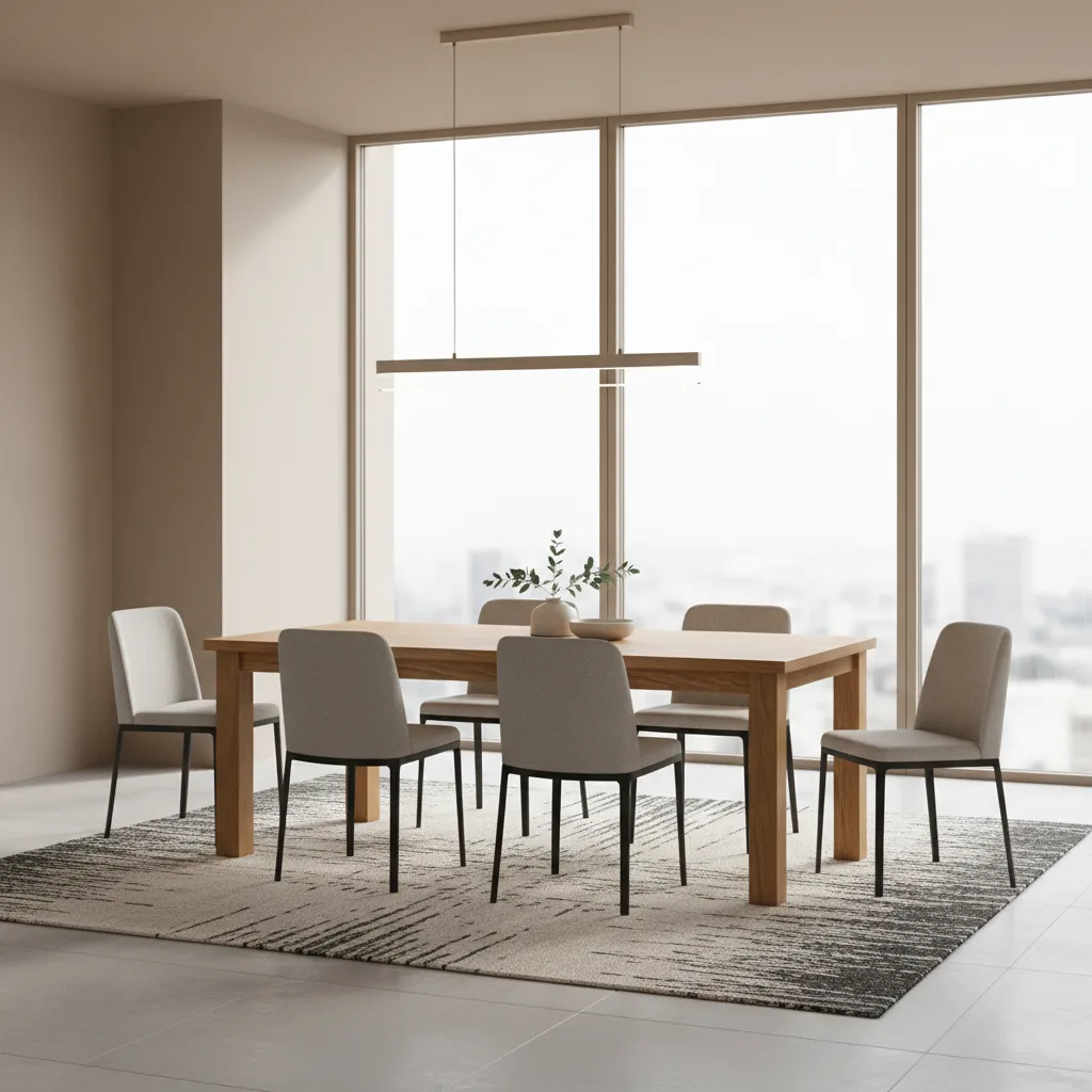 Dining Furniture Industry Standards for Rectangular Tables