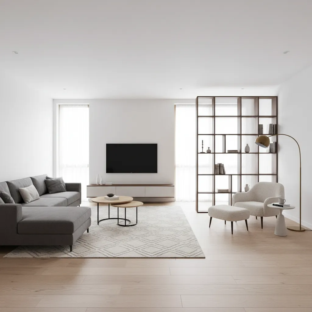 Zoning Techniques Designers Use in Rectangular Rooms