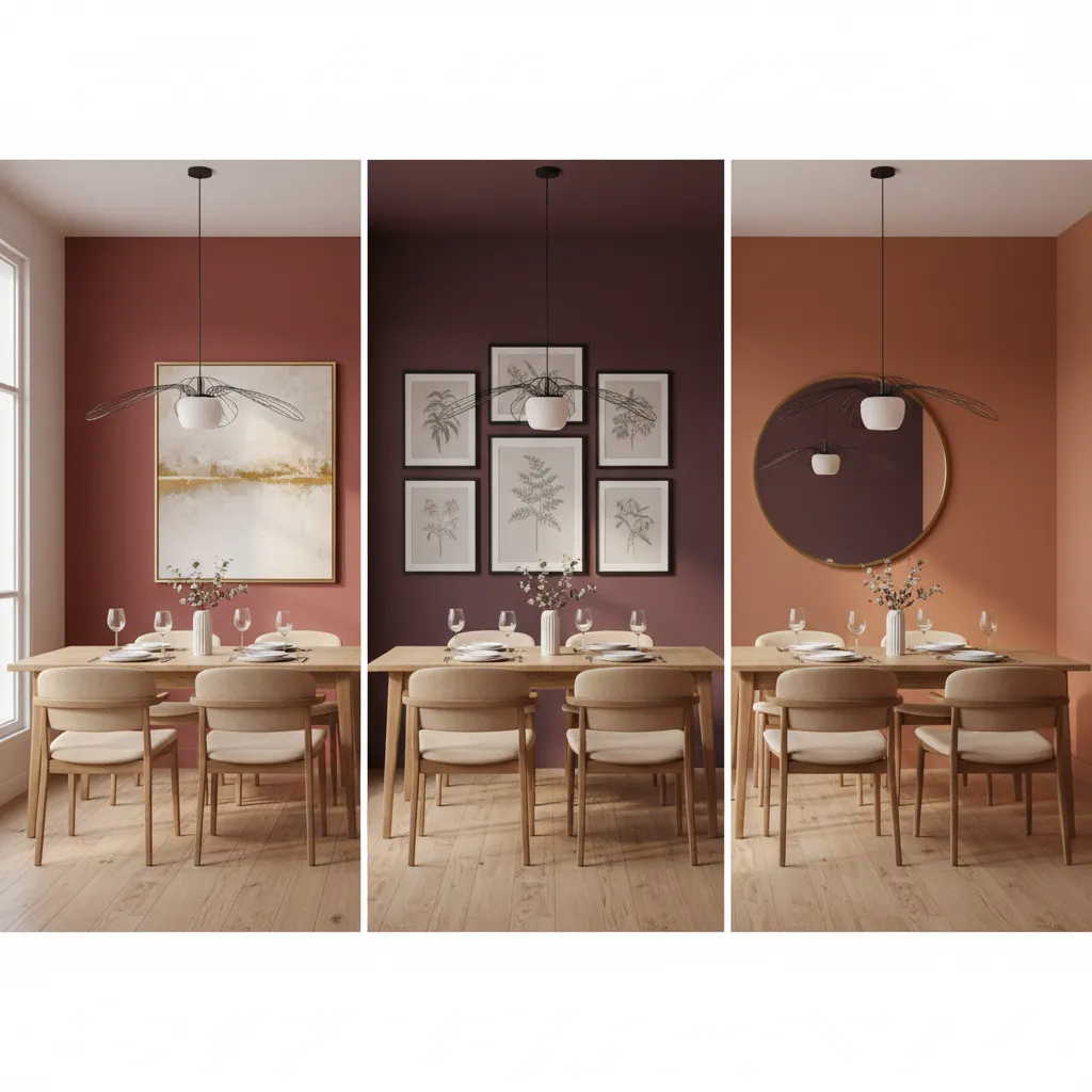 Red vs Burgundy vs Terracotta for Small Dining Rooms
