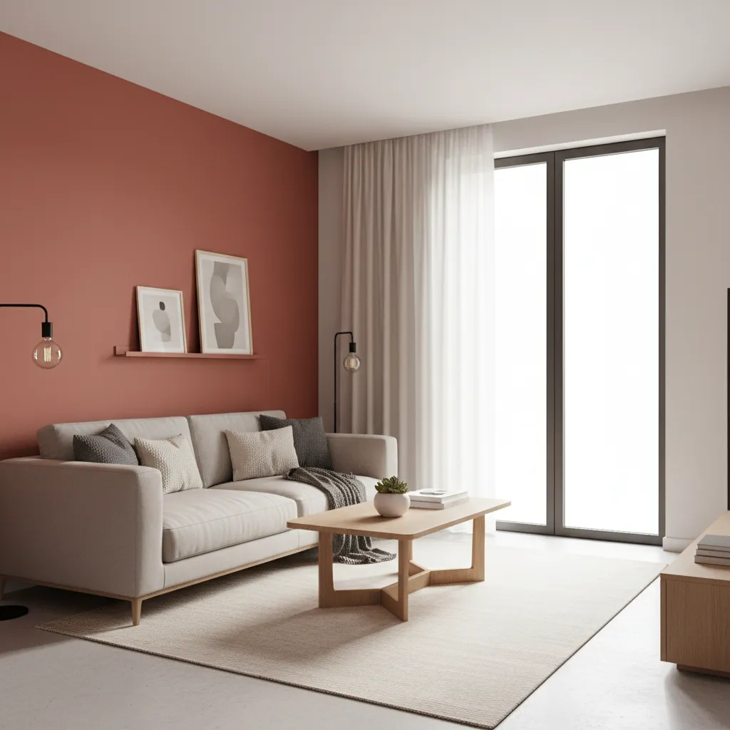 Red wall design ideas for small spaces that feel bold not crowded