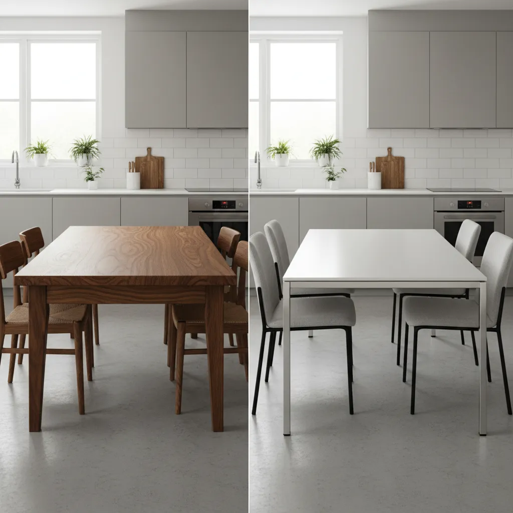 Refinishing vs Replacing a Kitchen Table: Cost, Durability, and Style