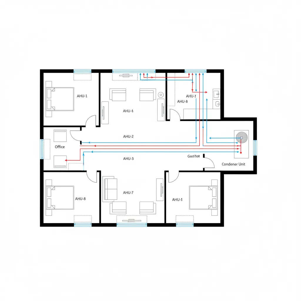 How to Verify the Outdoor Unit Location in Drawings