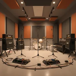Safe Cable Management and Equipment Placement in Rehearsal Rooms
