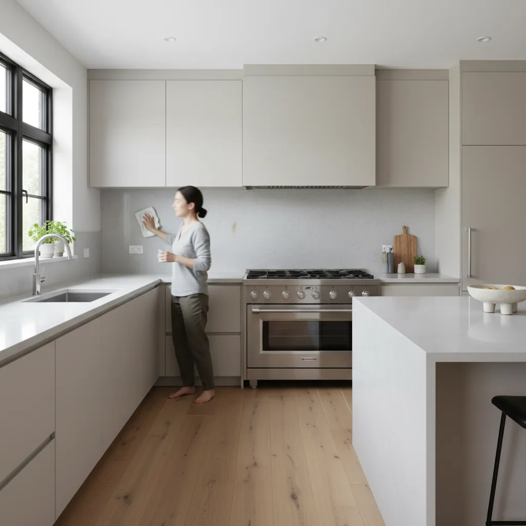 How to Remove Grease Stains from Kitchen Walls (Without Damaging Paint)