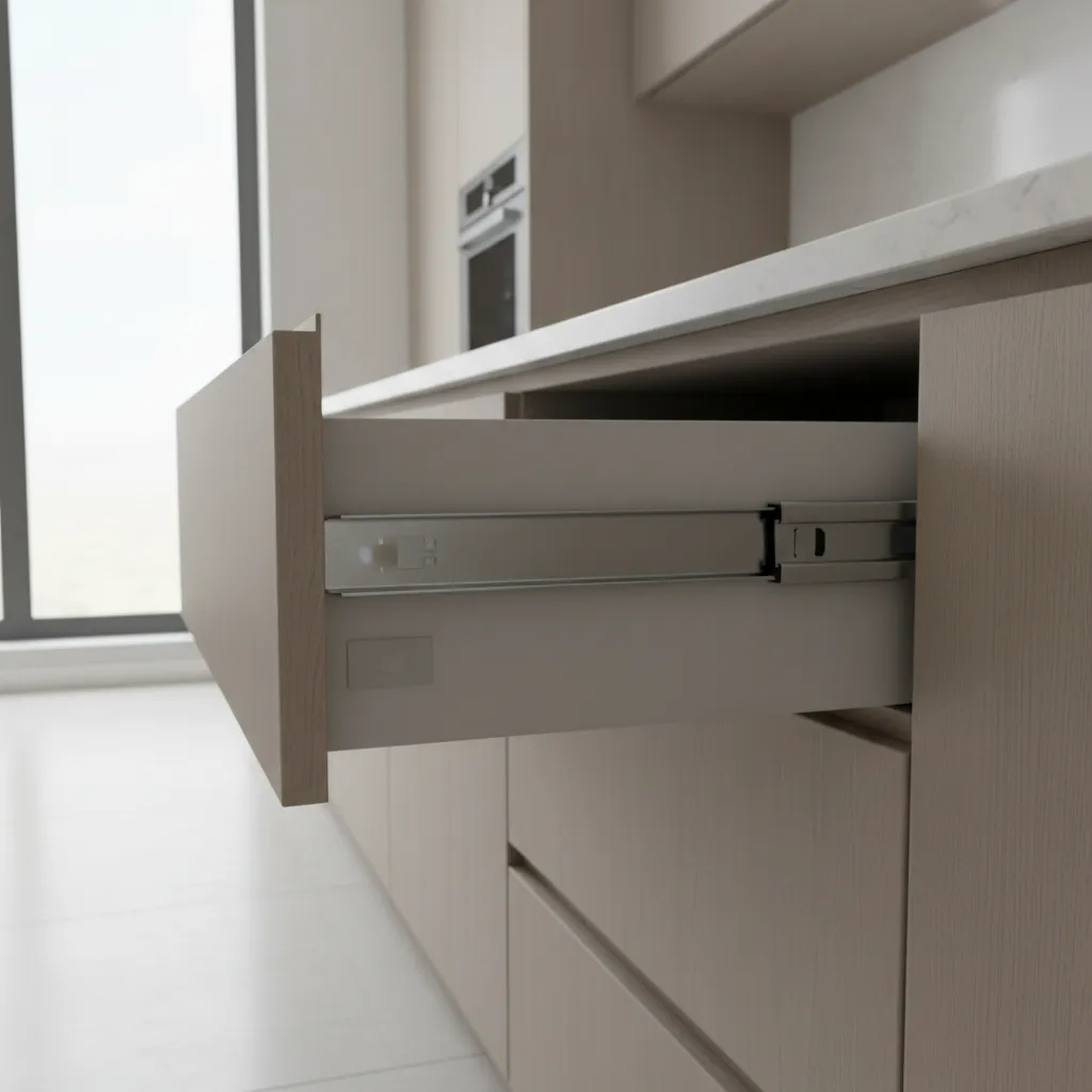 How to Remove Kitchen Drawers with Side Glides