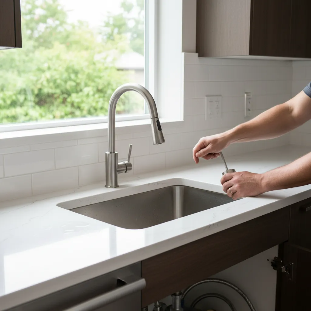How to Remove a Moen Kitchen Faucet Single Handle