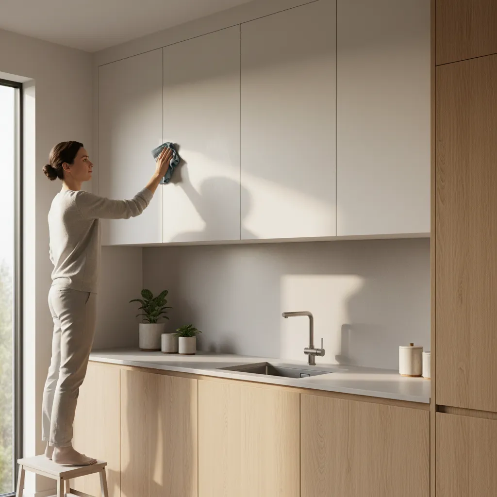 How to Remove Oil Stain from Kitchen Cabinets (Without Damaging the Finish)