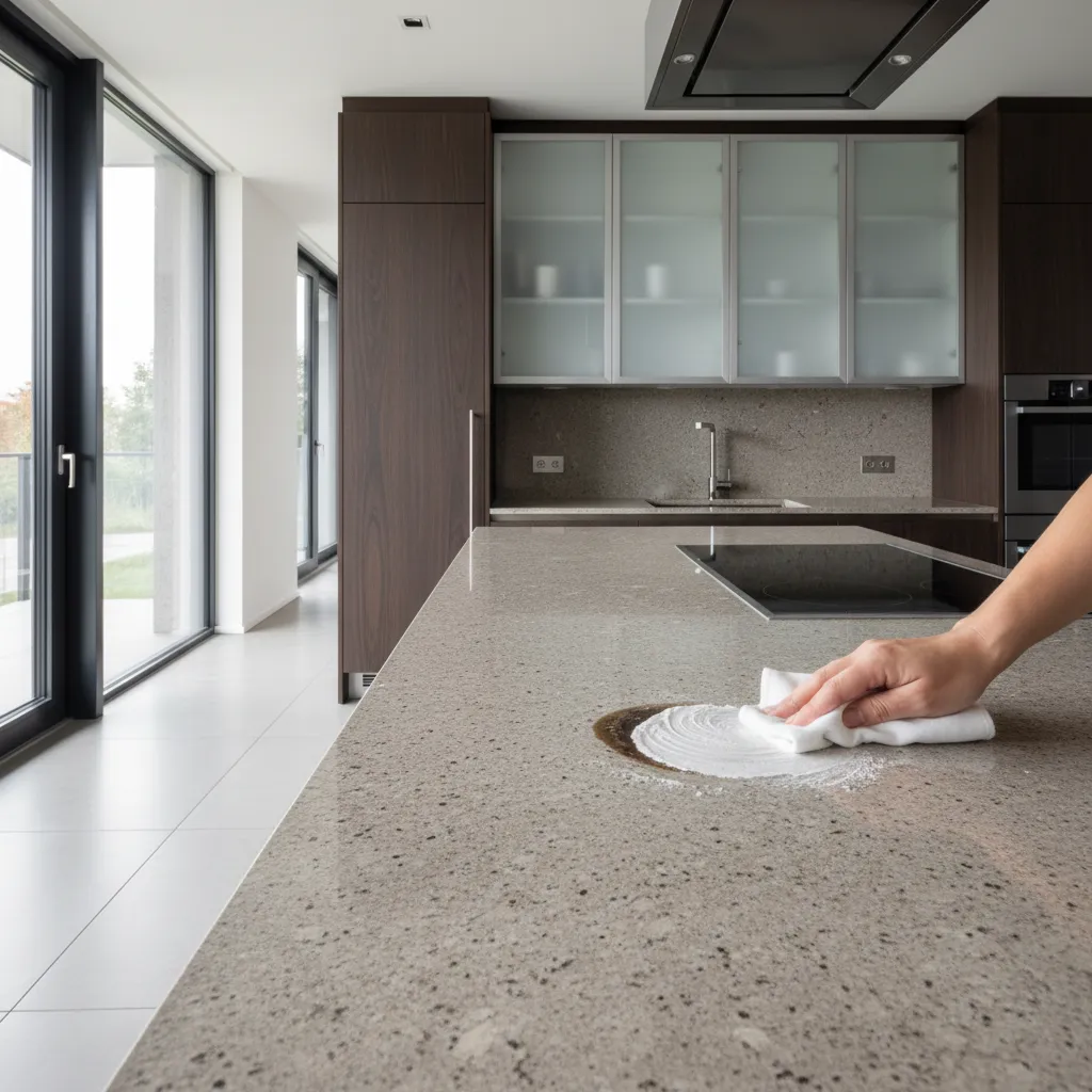 How to Remove Oil Stains from Kitchen Counter Without Damaging the Surface