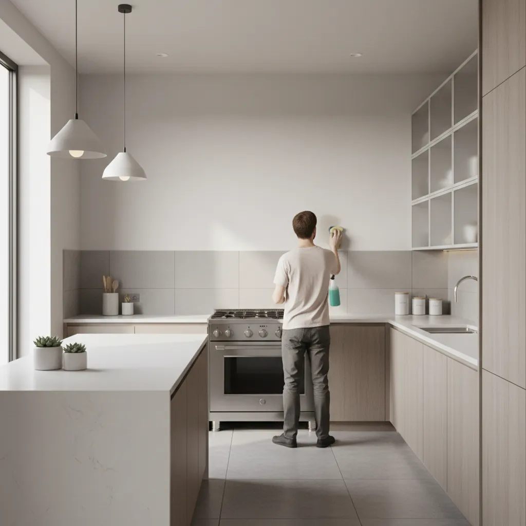 How to Remove Oil Stains from Kitchen Wall (Pro Cleaning Methods)