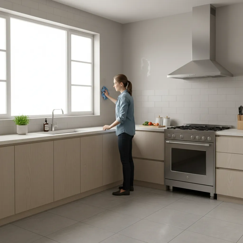 How to Remove Oil Stains from Kitchen Wall (Without Damaging Paint)