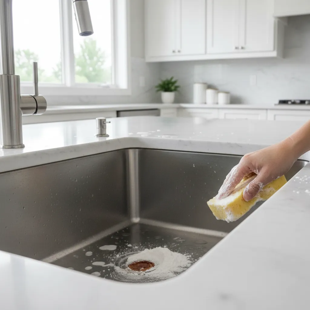 How to Remove Rust from Kitchen Sink Safely and Effectively