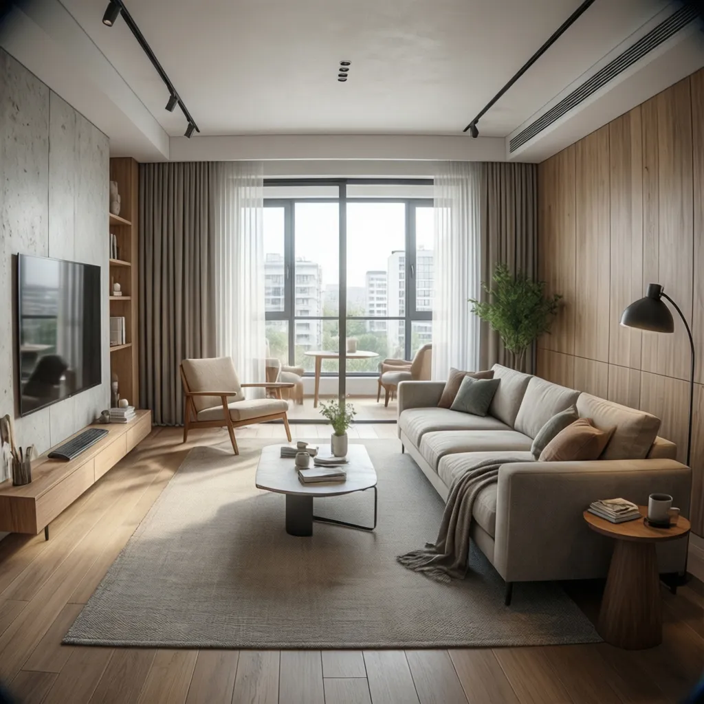 Render 3D de un proyecto de interiorismo creado por estudiantes