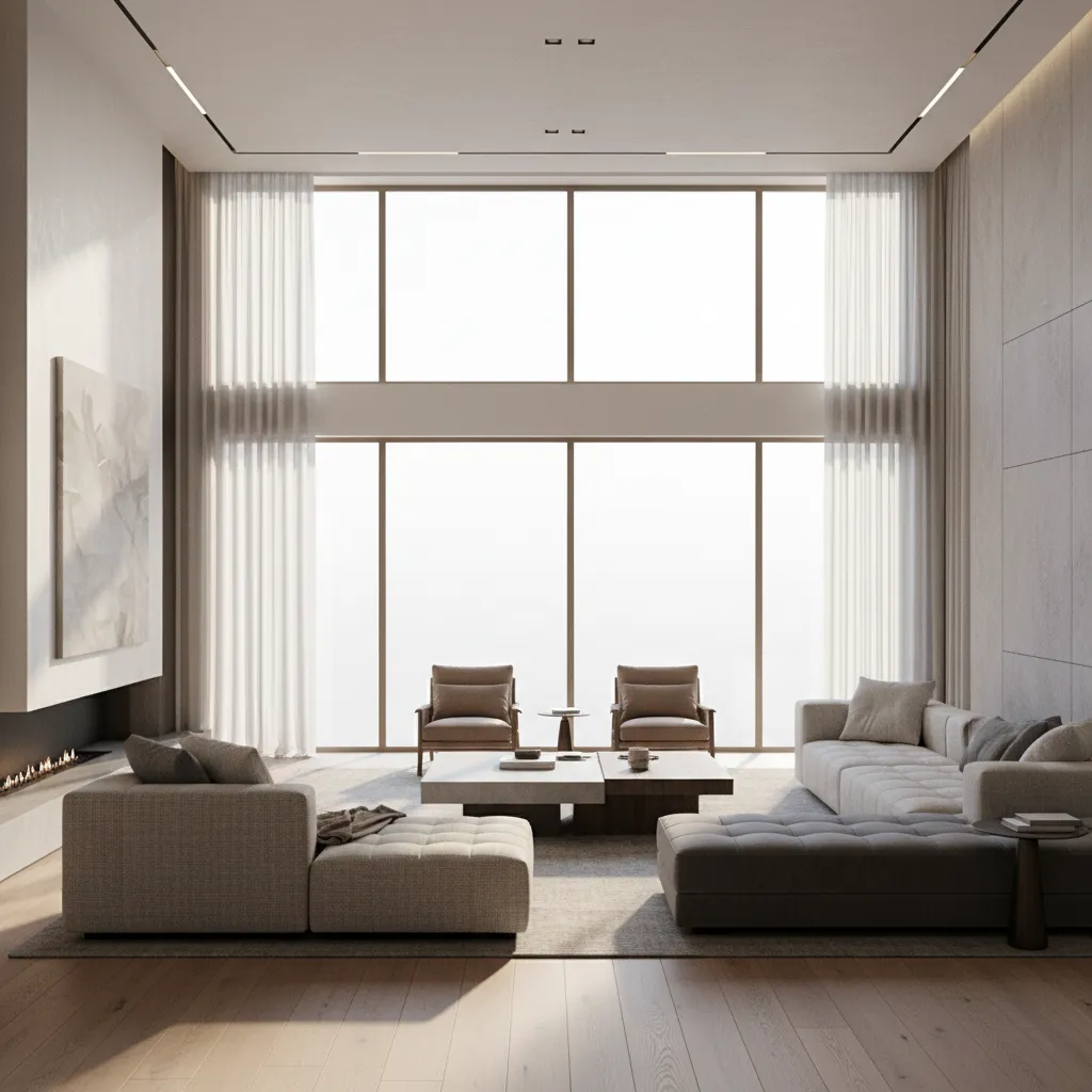 render realista de interior de vivienda diseñado digitalmente