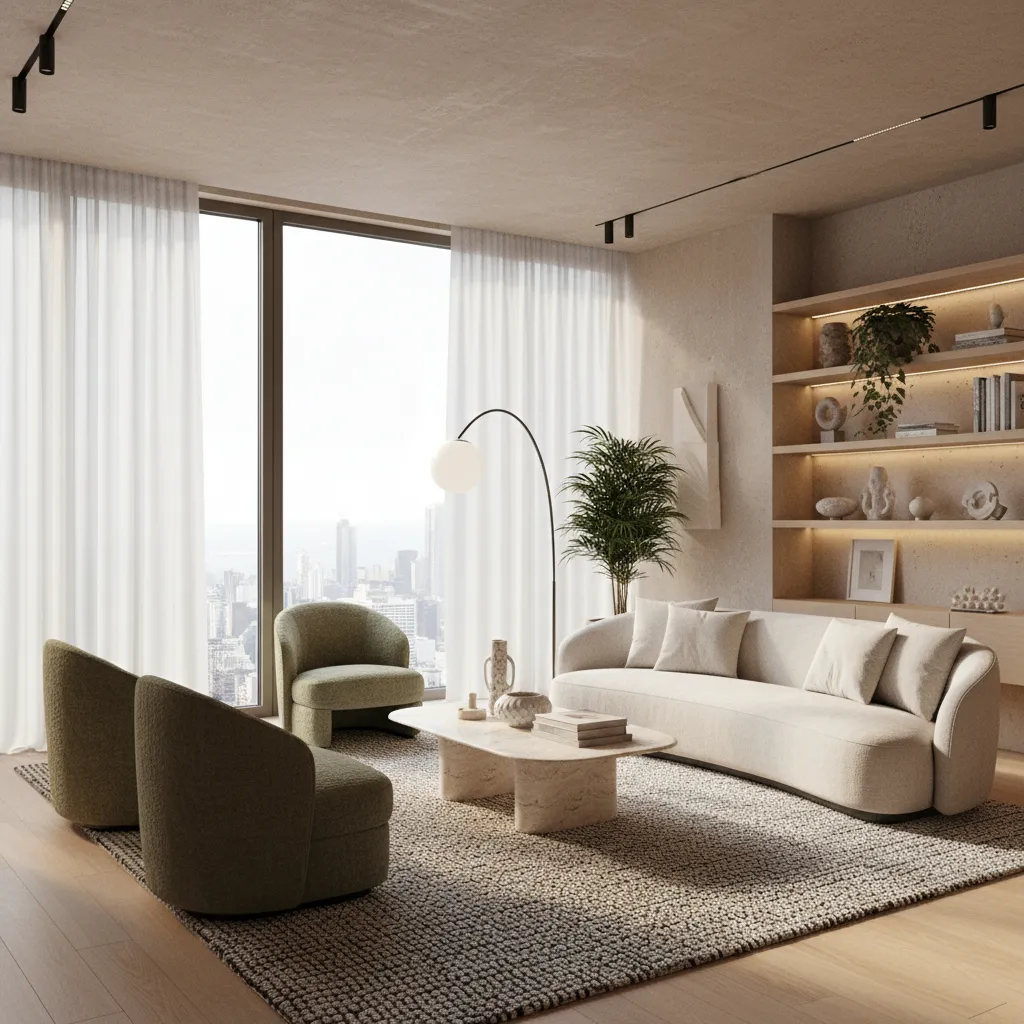 Render realista de un proyecto de vivienda diseñado en 3D