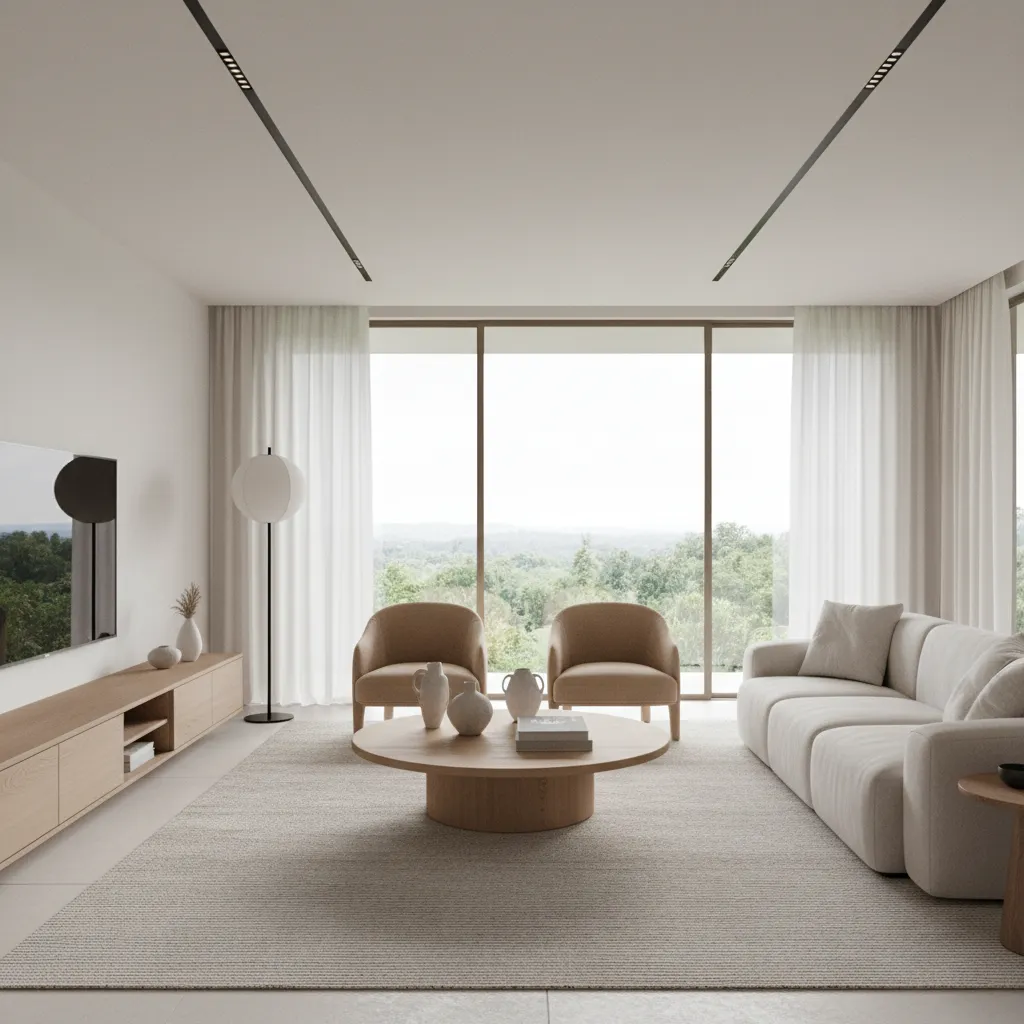 Render realista de un proyecto de interiorismo creado por un estudiante