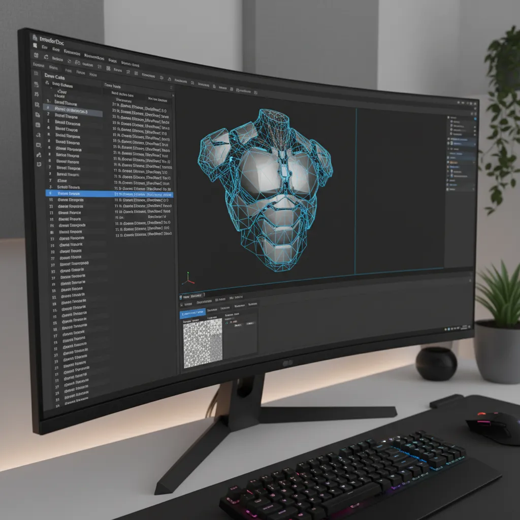 RenderDoc capturing WebGL draw calls from a browser scene