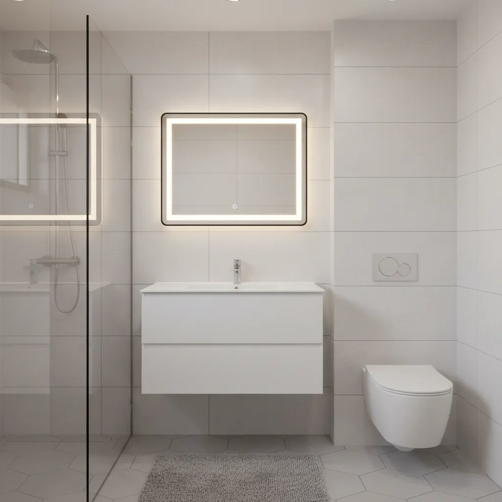 Battery Mirrors in Rental Apartments and Temporary Housing