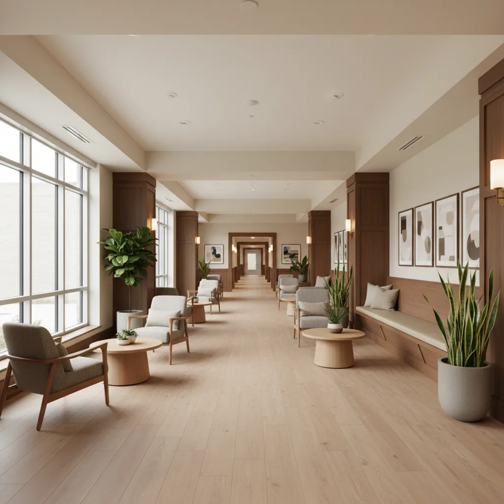 Diseño de interiores en residencias de ancianos