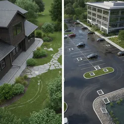 Exterior Drainage Systems in Residential vs Commercial Construction