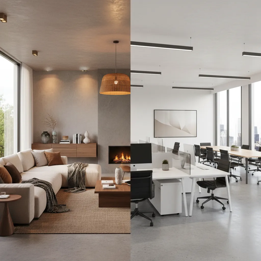 Interior Decorator Costs for Residential vs Commercial Projects