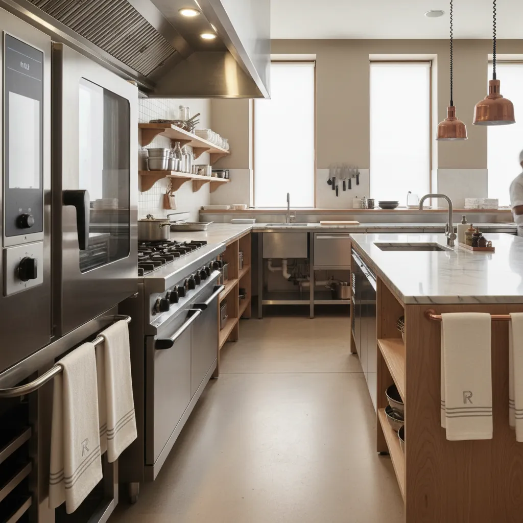 How Restaurants and Cafes Use Decorative Kitchen Towels for Branding