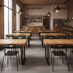 How Restaurants Choose Chairs for Butcher Block Tables