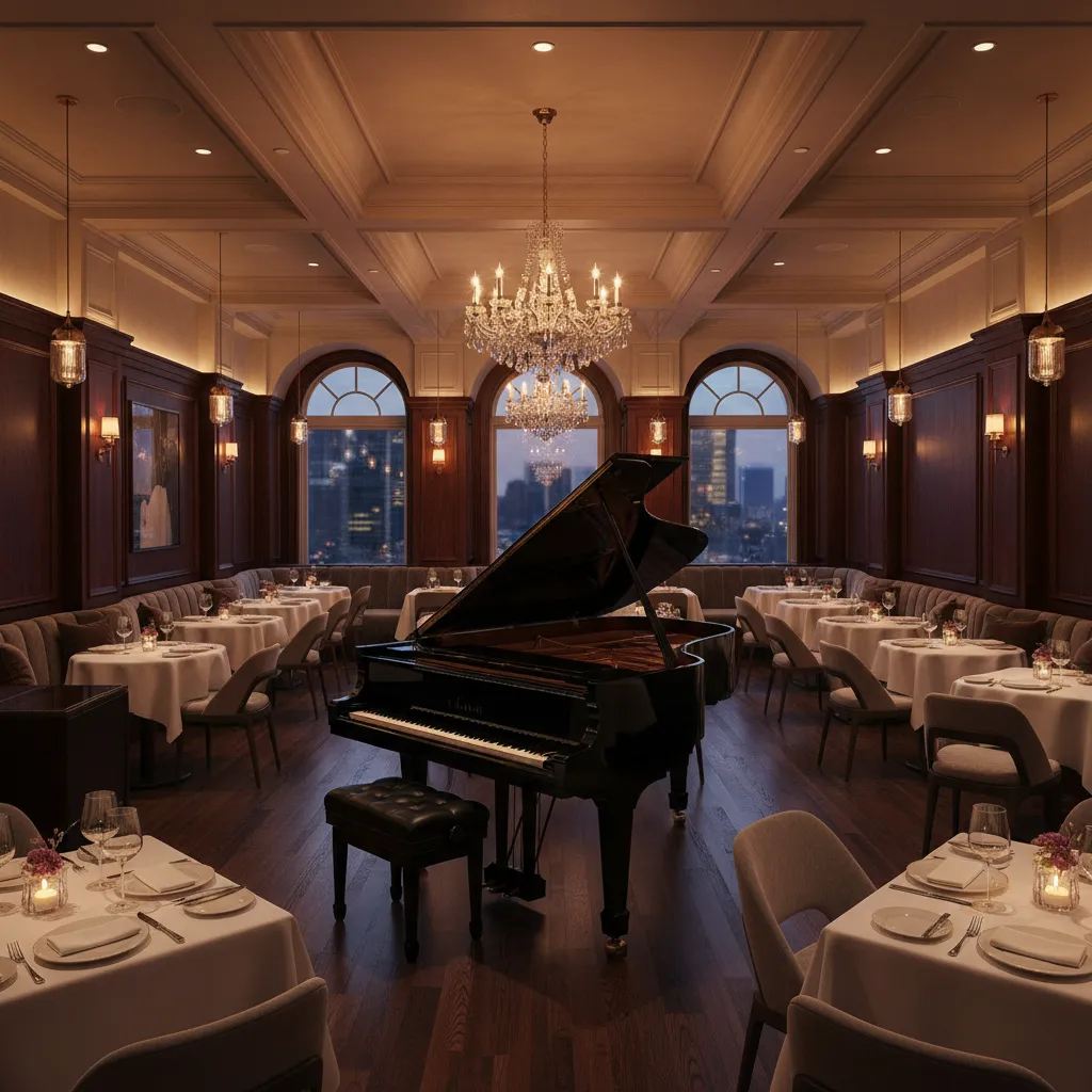 Dining Room Pianos in Hospitality Spaces