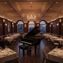 Dining Room Pianos in Hospitality Spaces