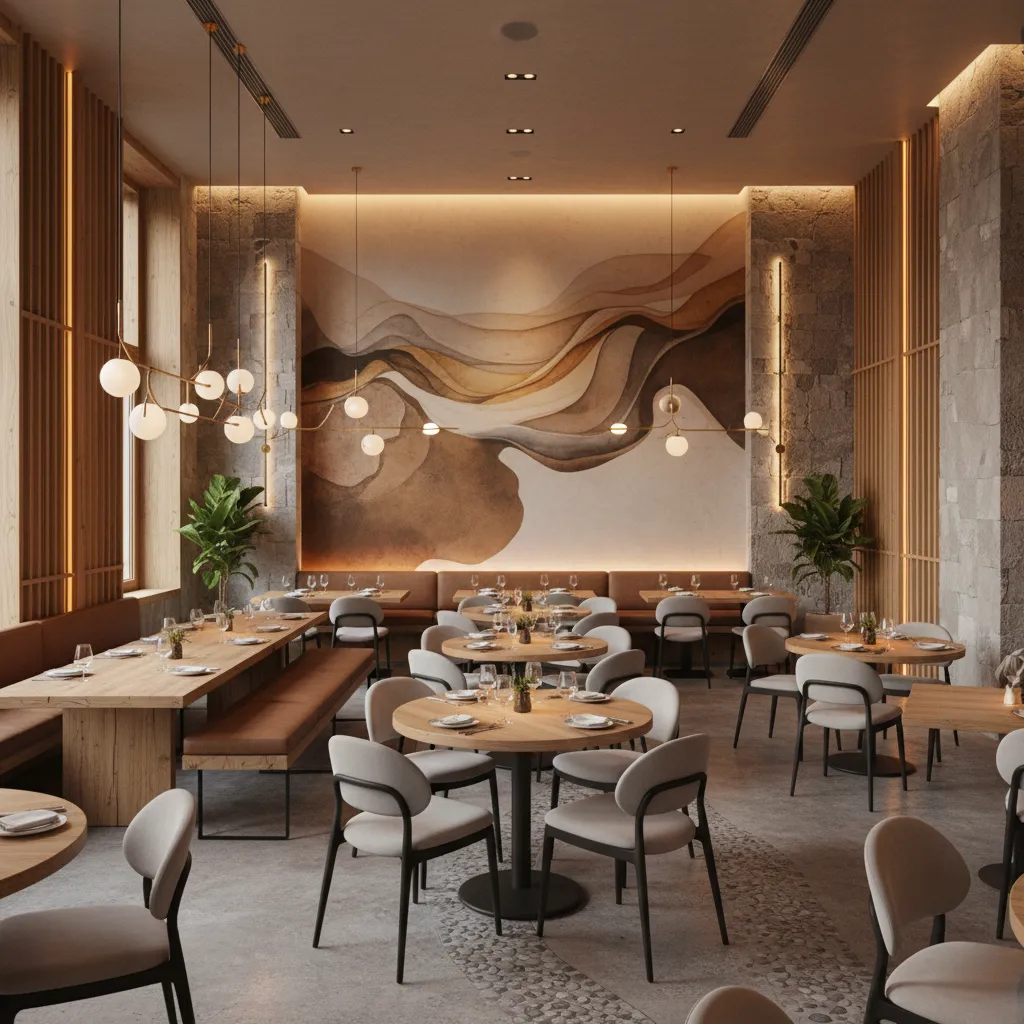 Dining Wall Decor Trends in Restaurants and Modern Hospitality Design