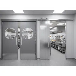 Swing Doors vs Sliding Doors for Restaurant Kitchens Which Works Best