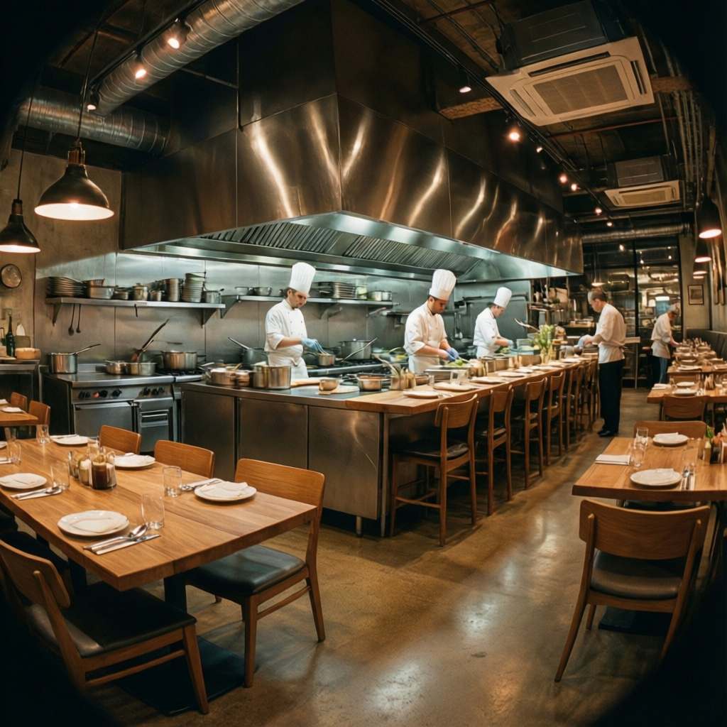Crecimiento del diseño de interiores de restaurantes