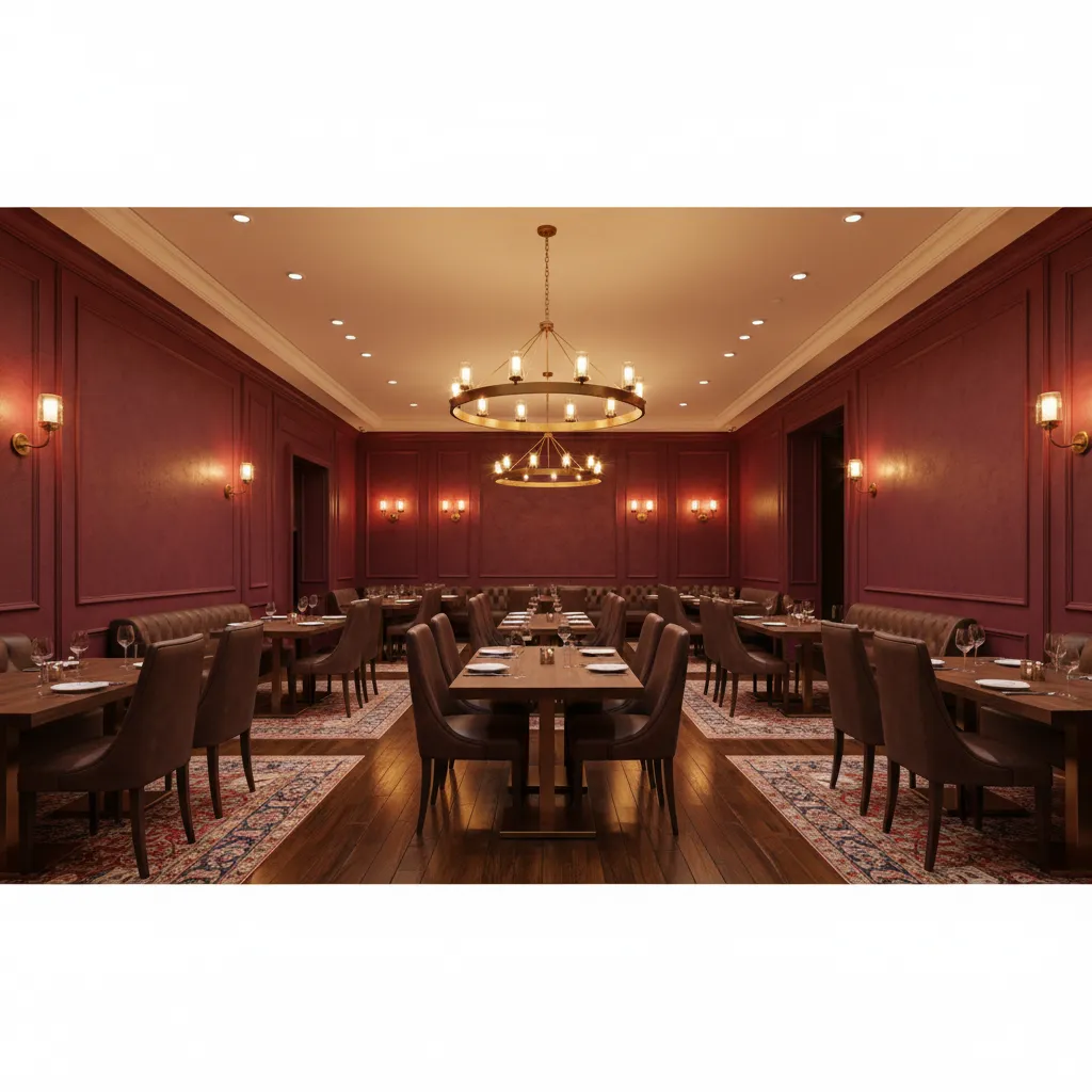 How Restaurants Use Red Dining Rooms to Influence Appetite