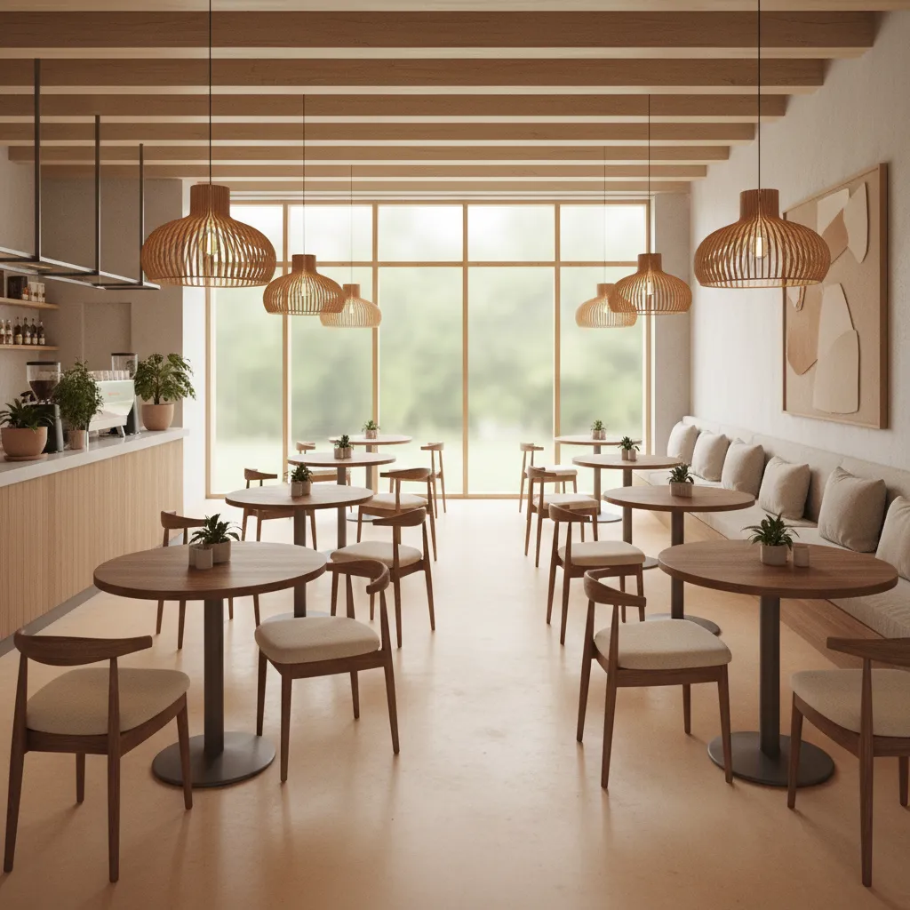 How Restaurants and Cafés Use Small Round Tables to Maximize Floor Space