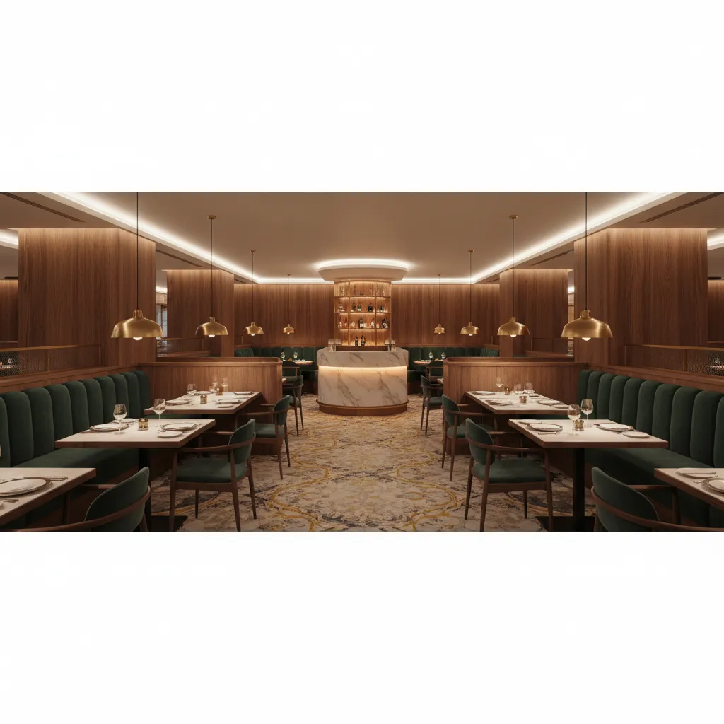 Restaurant Design Tricks for Windowless Dining Areas