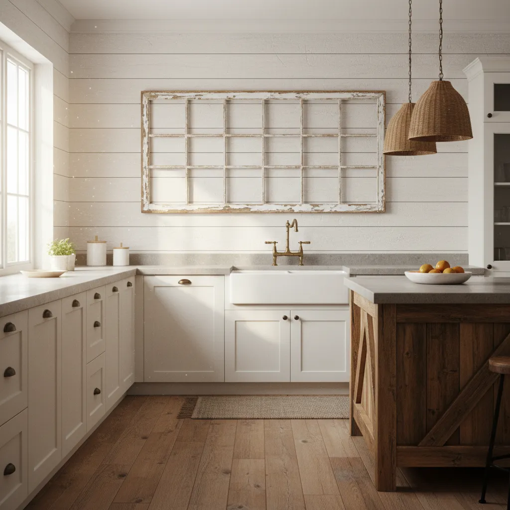 How to Restore and Prepare an Old Window for Kitchen Decor