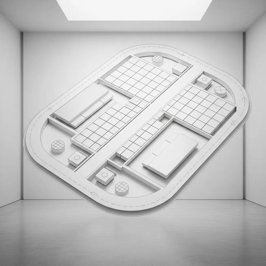 Shop Floor Plan, Written From the Near Future: Retail as an Interface: Programming Flow, Sightlines, and Cache for a Shop That Thinks Ahead