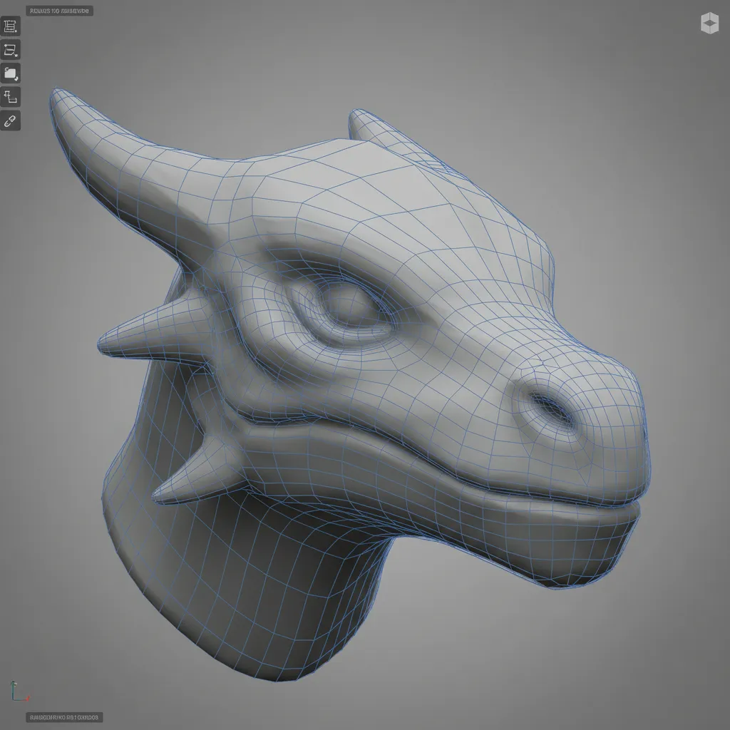 Retopology Techniques for Practice Projects