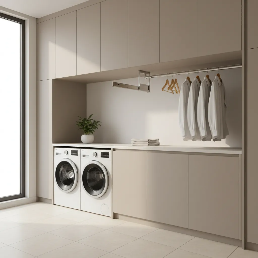 Hidden or Retractable Hanging Systems