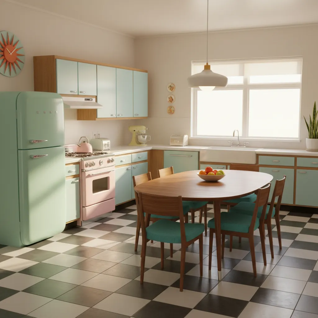 Best Appliance Brands for a Retro 1960s Kitchen Look